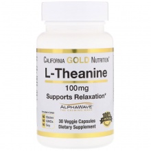  California Gold Nutrition L-Theanine 100  30 