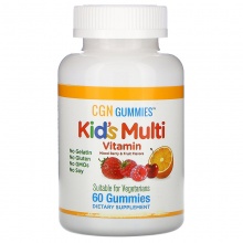  California Gold Nutrition Kids Multi Vitamin Gummies 60 