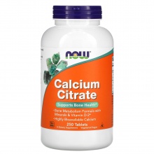  NOW Calcium Citrate 250 