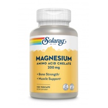  Solaray Magnesium Amino Acid Chelate 200  100 