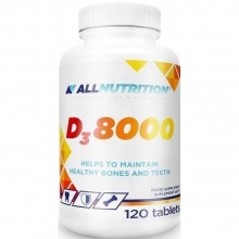  All Nutrition Vitamin D3 8000 120 