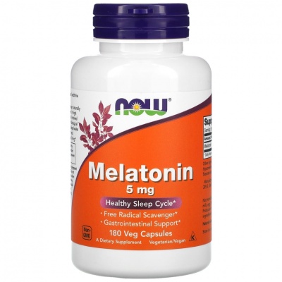  NOW Melatonin 5 mg 180 