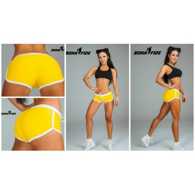   Bona Fide: Shorts "Yellow & White" ( S)