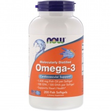 Антиоксидант Now Omega-3 180 EPA/120 DHA 200 капс