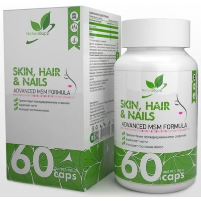  NaturalSupp SKIN, NAILS, HAIR 60 