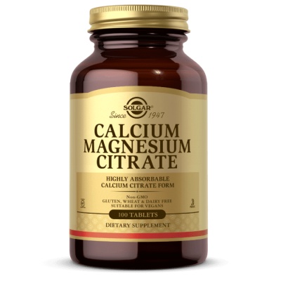  Solgar Calcium Magnesium Citrate 100 