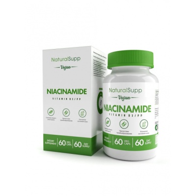  NaturalSupp NIACINAMIDE (VITAMIN B3) 60 