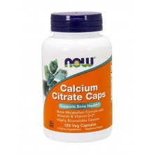  NOW Calcium Citrate Plus 120 