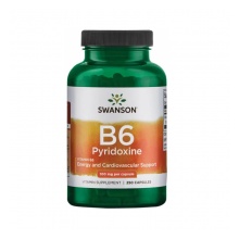 Витамины Swanson Vitamin B-6 100 мкг 250 капсул