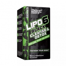  Nutrex Lipo-6 Black Cleanse and Detox 60 