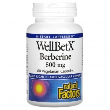  Natural Factors WellBetX  500  60 